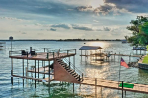 Private Dock and Sunset Views Gun Barrel City Home